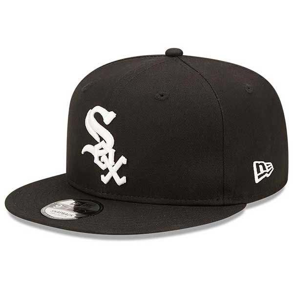 kšiltovka New Era 9FIFTY MLB Team Side Patch Chicago White Sox Black snapback cap