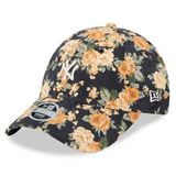 Dámská kšiltovka New Era 9Forty WMNS MLB Floral Cord NY Yankees Cap Black Orange