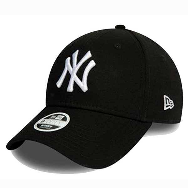 Dámská kšiltovka New Era 9Forty Womens MLB league Essential NY Yankees Black White adjustable cap