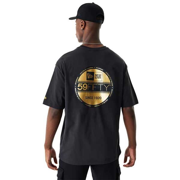 Pánské tričko New Era Lifestyle 59FIFTY Oversized T-Shirt Black