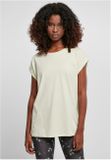 Urban Classics Ladies Extended Shoulder Tee lightmint