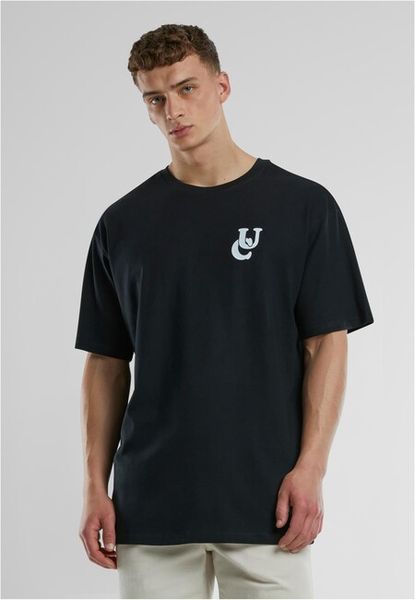 Urban Classics UC Weavy Logo Heavy Oversized Tee black