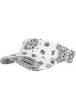 Urban Classics Visor Bandana  Print white