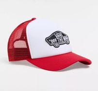 čepice VANS Classic Classic Patch Curved Bill Trucker  Red