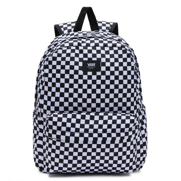 Batoh VANS Old Skool Check Backpack Black/White