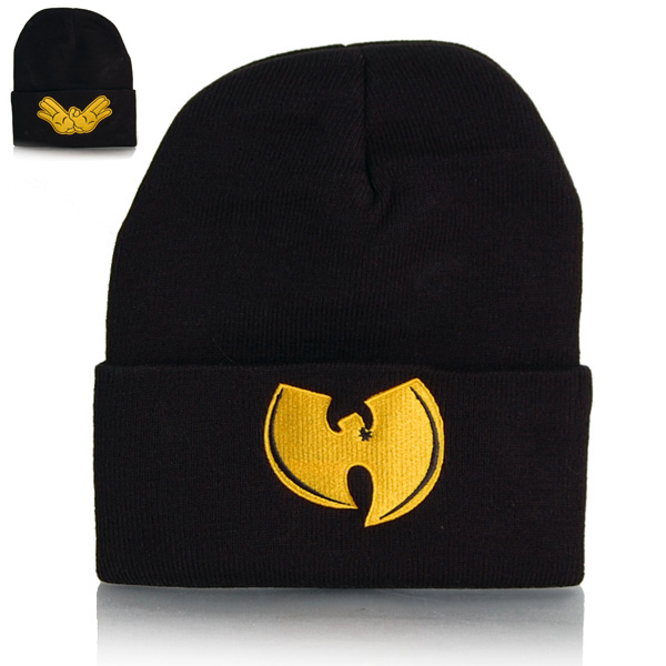 Zimí čepica Wu-Tang Hands Logo Winter Beanie Black